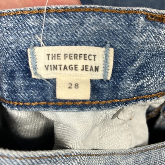 Madewell Light Wash The Perfect Vintage Jean- 28 - Picture 7 of 7